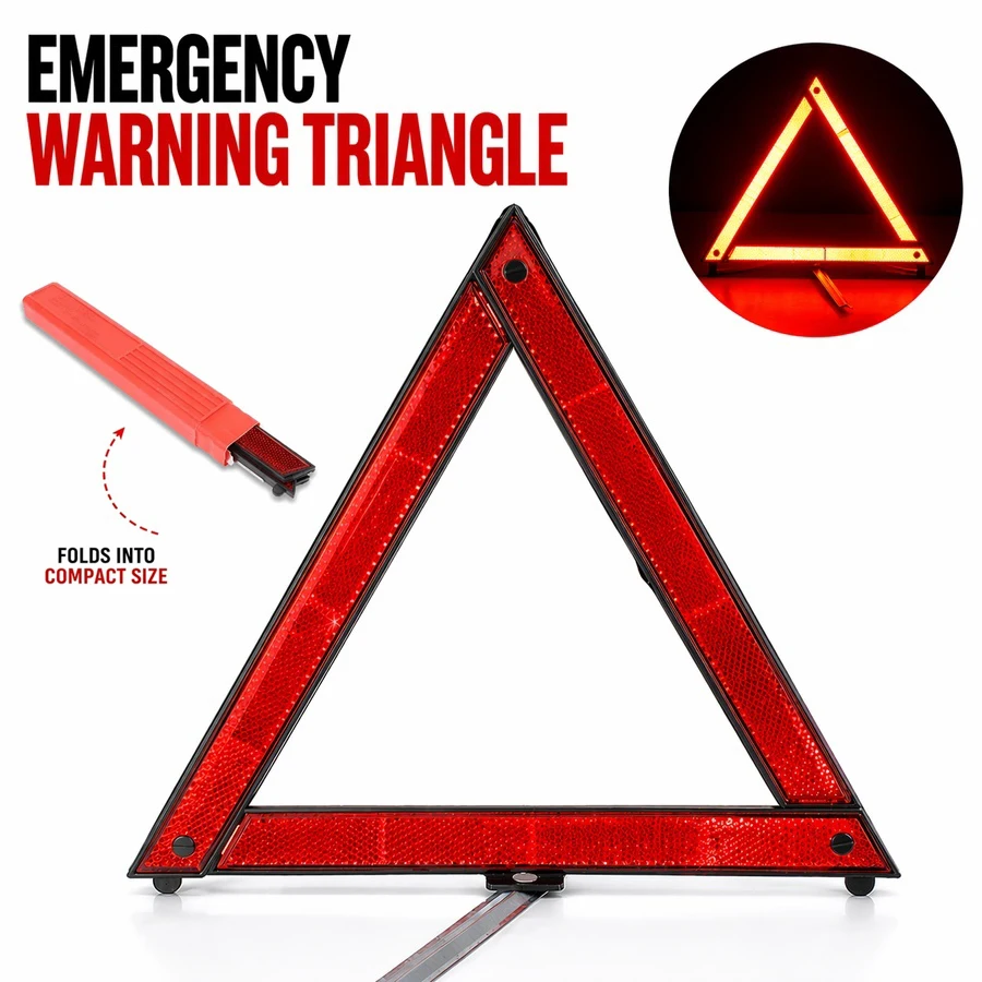 Emergency Exit Sign - Triangulaire de signalisation d'urgence pliable pour