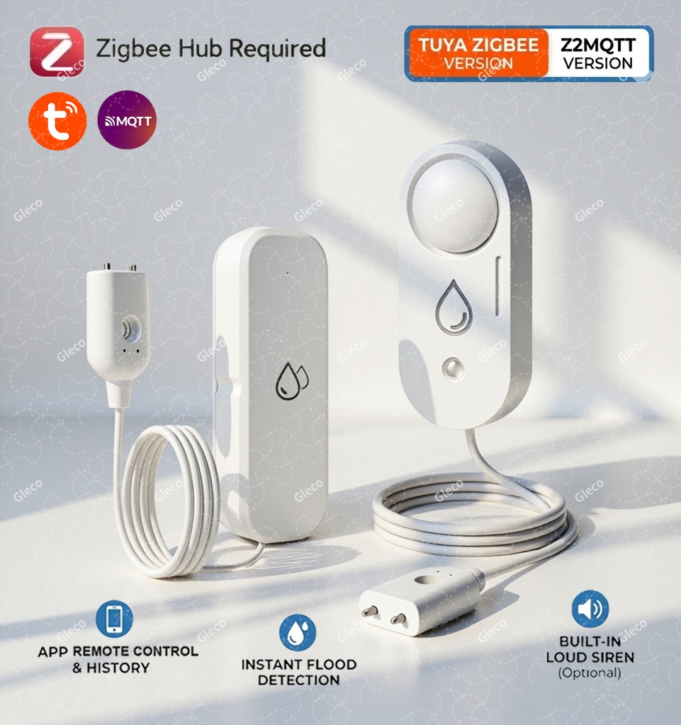 Capteur de fuite d'eau Zigbee, - Water Alarm Sensor avis et prix