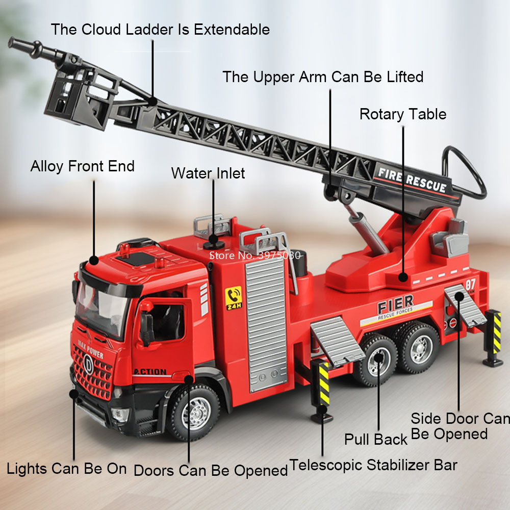 Modèle de moteur de pompier à  - Fire Escape Ladder avis et prix