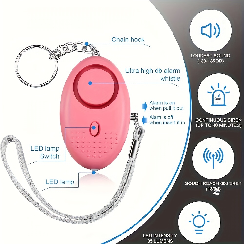 Alarme de sécurité personnelle - Personal Alarm Keychain avis et prix