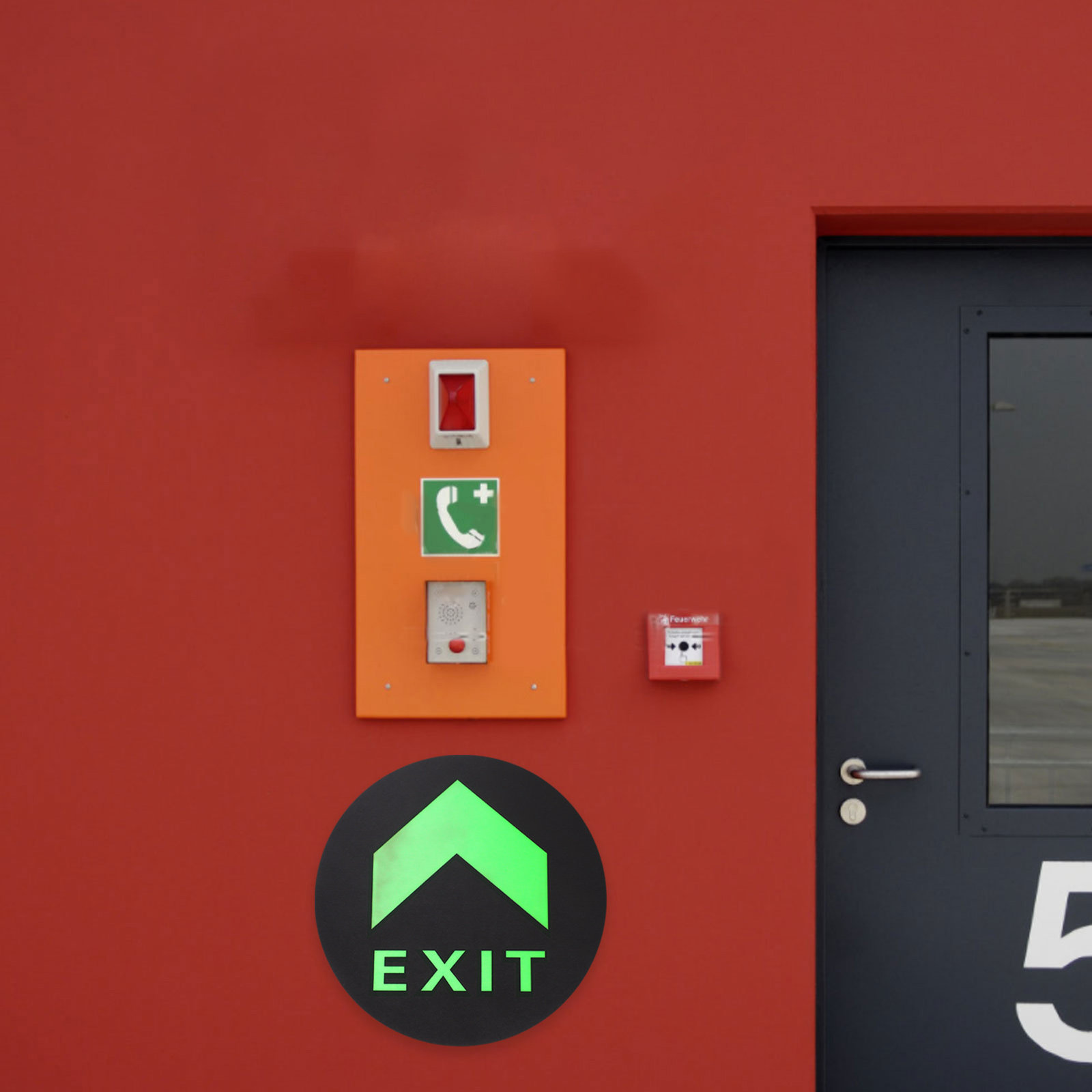 Autocollant de sol lumineux de - Emergency Exit Sign avis et prix