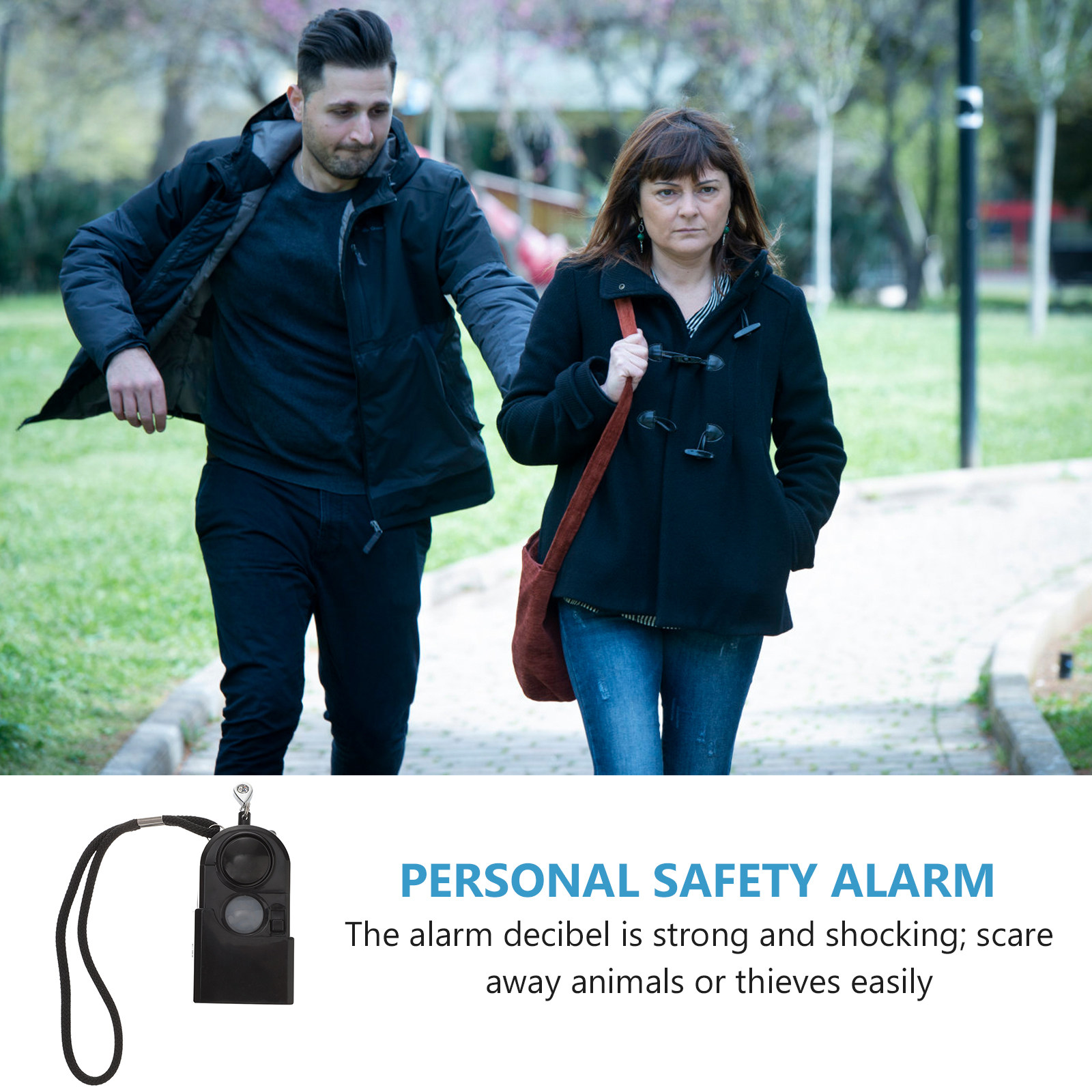 Alarme personnelle double fonc - Personal Alarm Keychain avis et prix