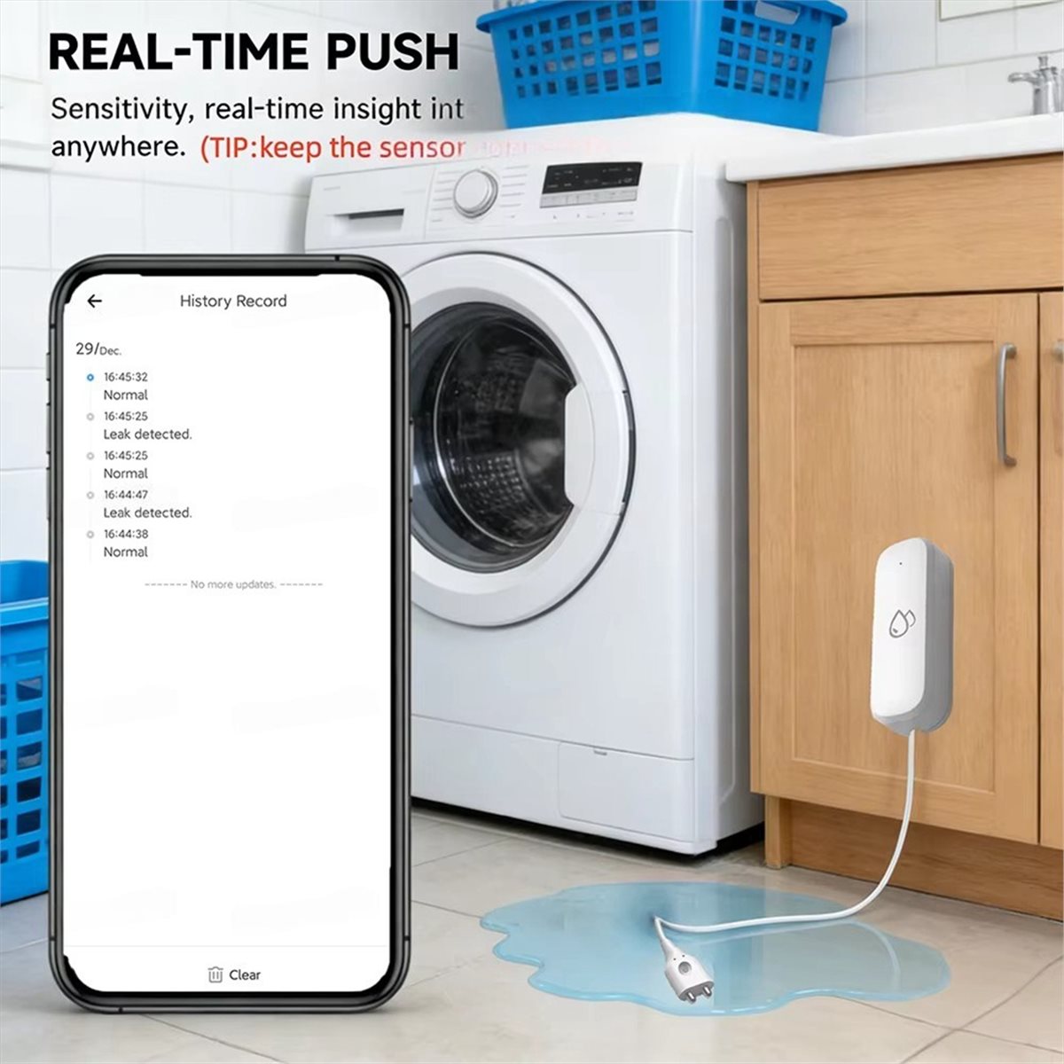 Détecteur de fuite d'eau compa - Water Alarm Sensor avis et prix