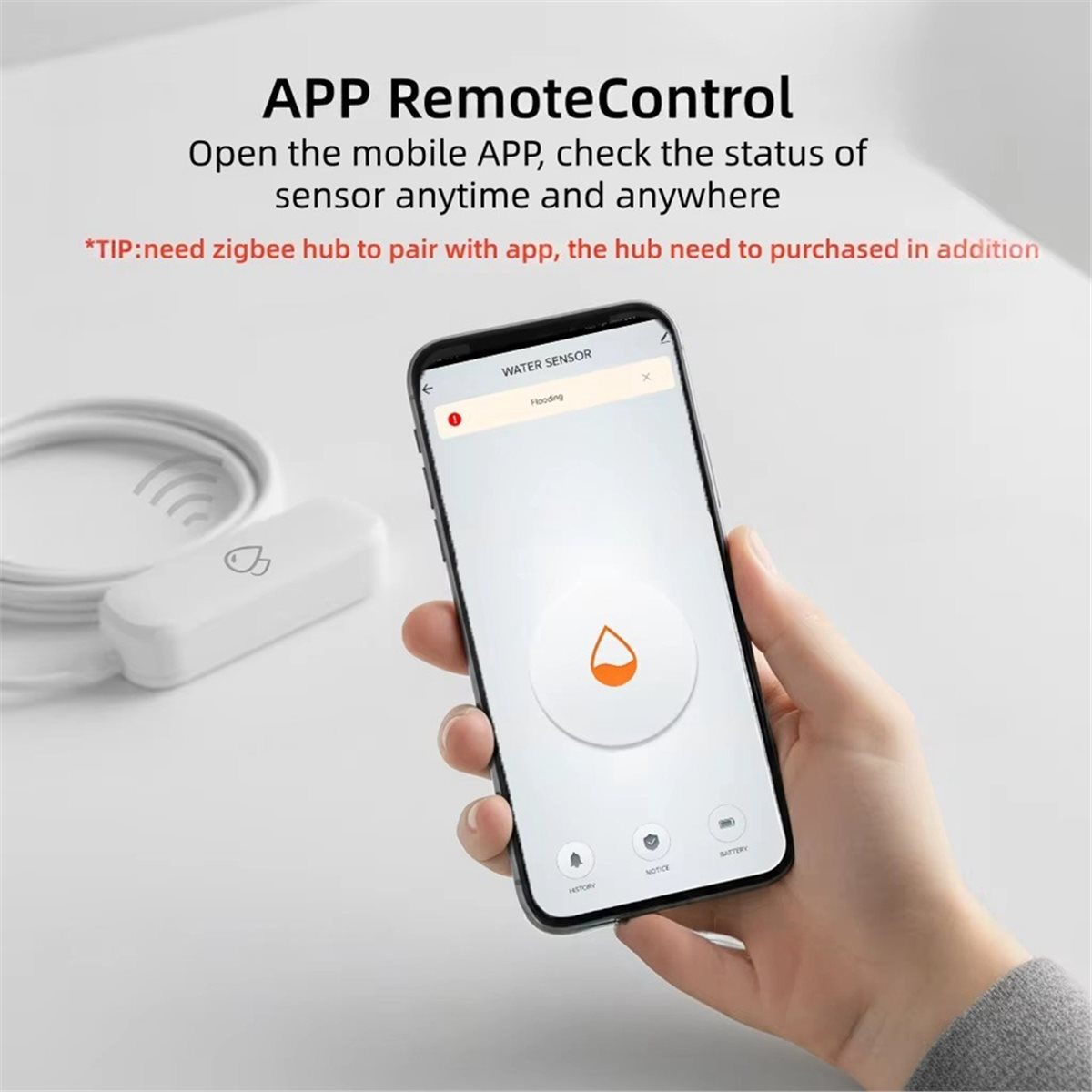 Détecteur de fuite d'eau compa - Water Alarm Sensor avis et prix